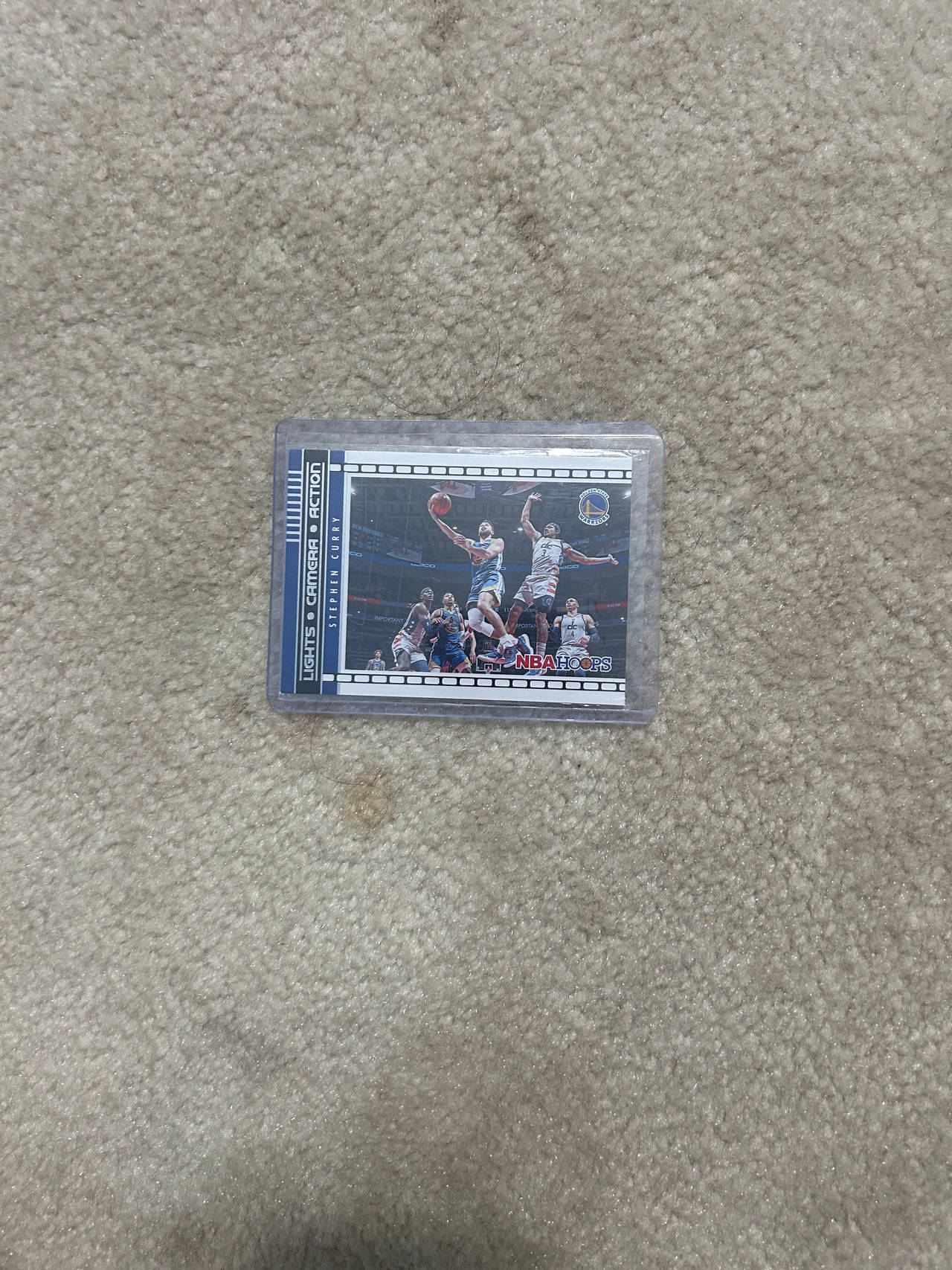 NBA Hoops Lights Camera Action Basketball Card