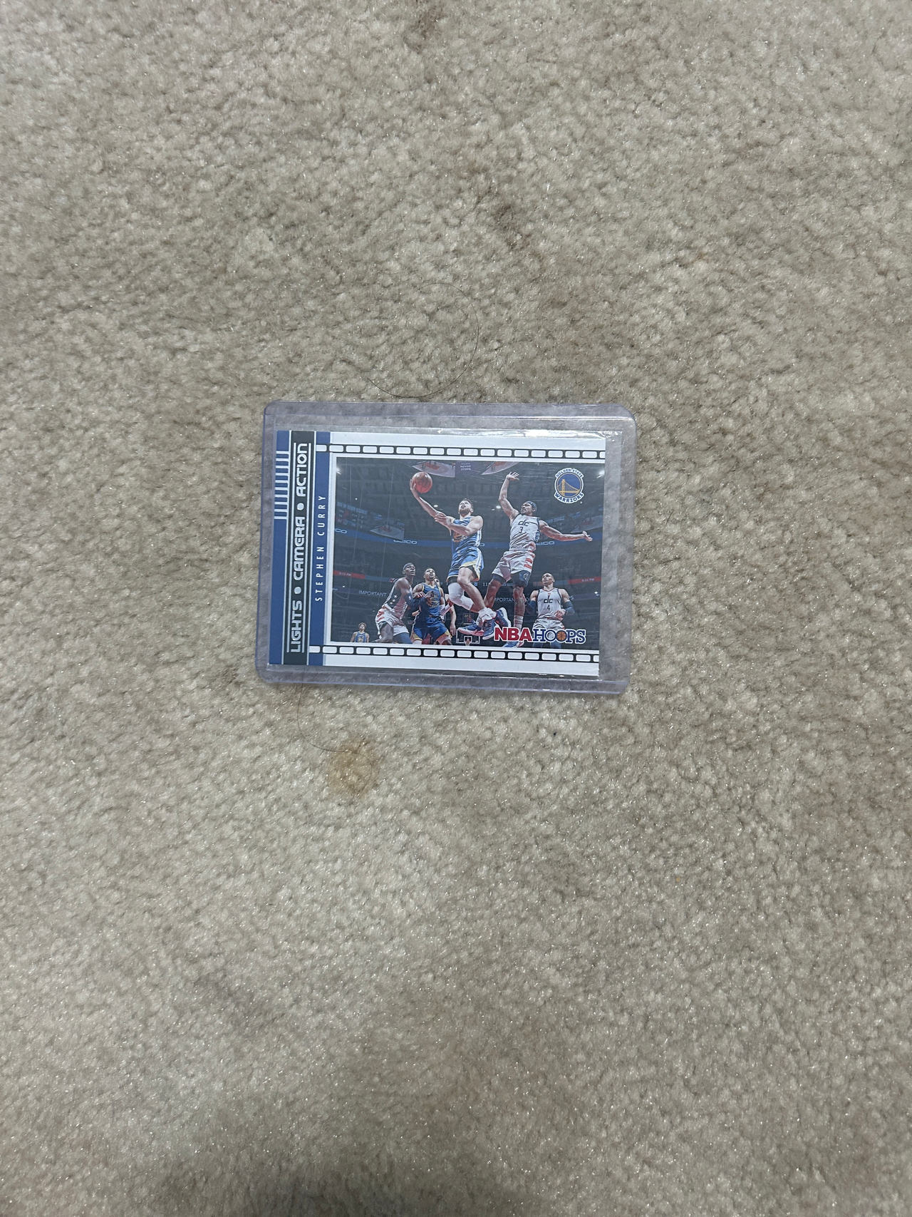 NBA Hoops Lights Camera Action Basketball Card