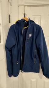 Husqvarna Team Hardshell Jacket Blue Size Large Coat  - Image 1
