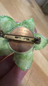 Staffordshire Bone China Flower Bouquet Brooch - Image 2