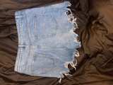Distressed Denim Shorts - Image 2