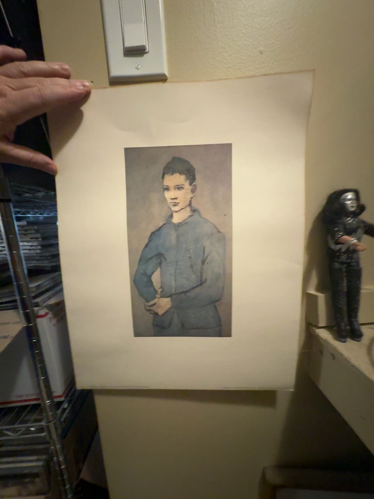 Pablo Picasso Blue Boy Print