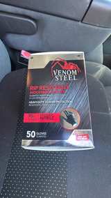 Venom Steel Rip Resistant Industrial Nitrile Gloves 50-Count - Image 3
