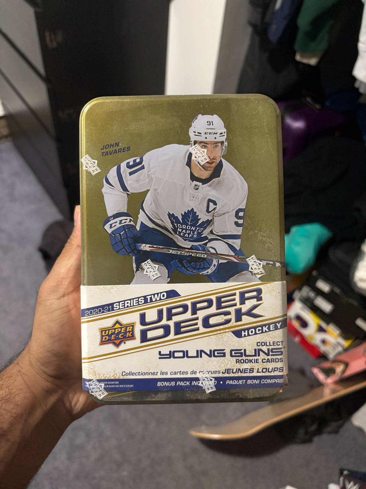 2020-21 Upper Deck Series Two Hockey Tin