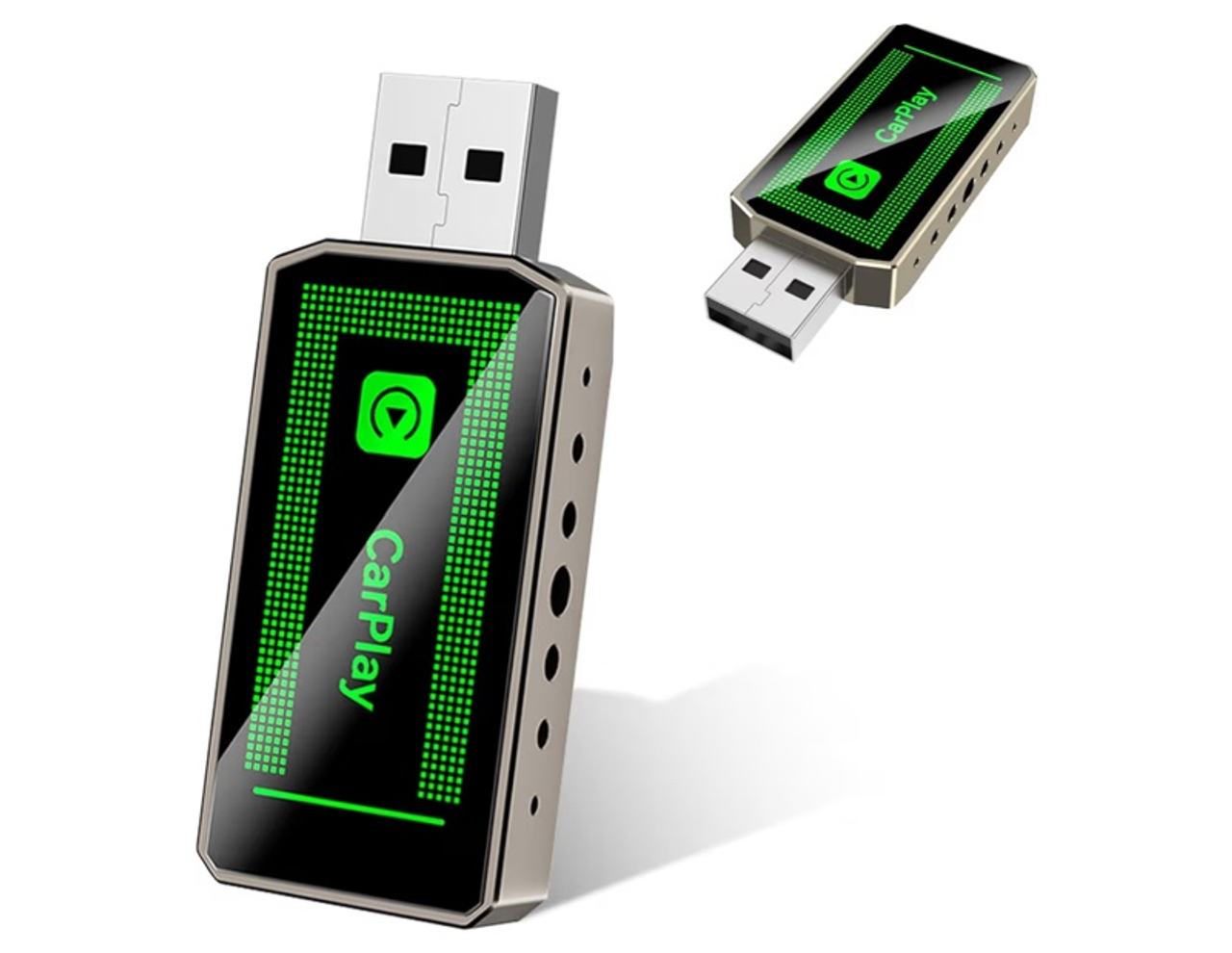 Wireless CarPlay Adapter, Convert Wired to Wireless CarPlay Android Auto 2-in-1