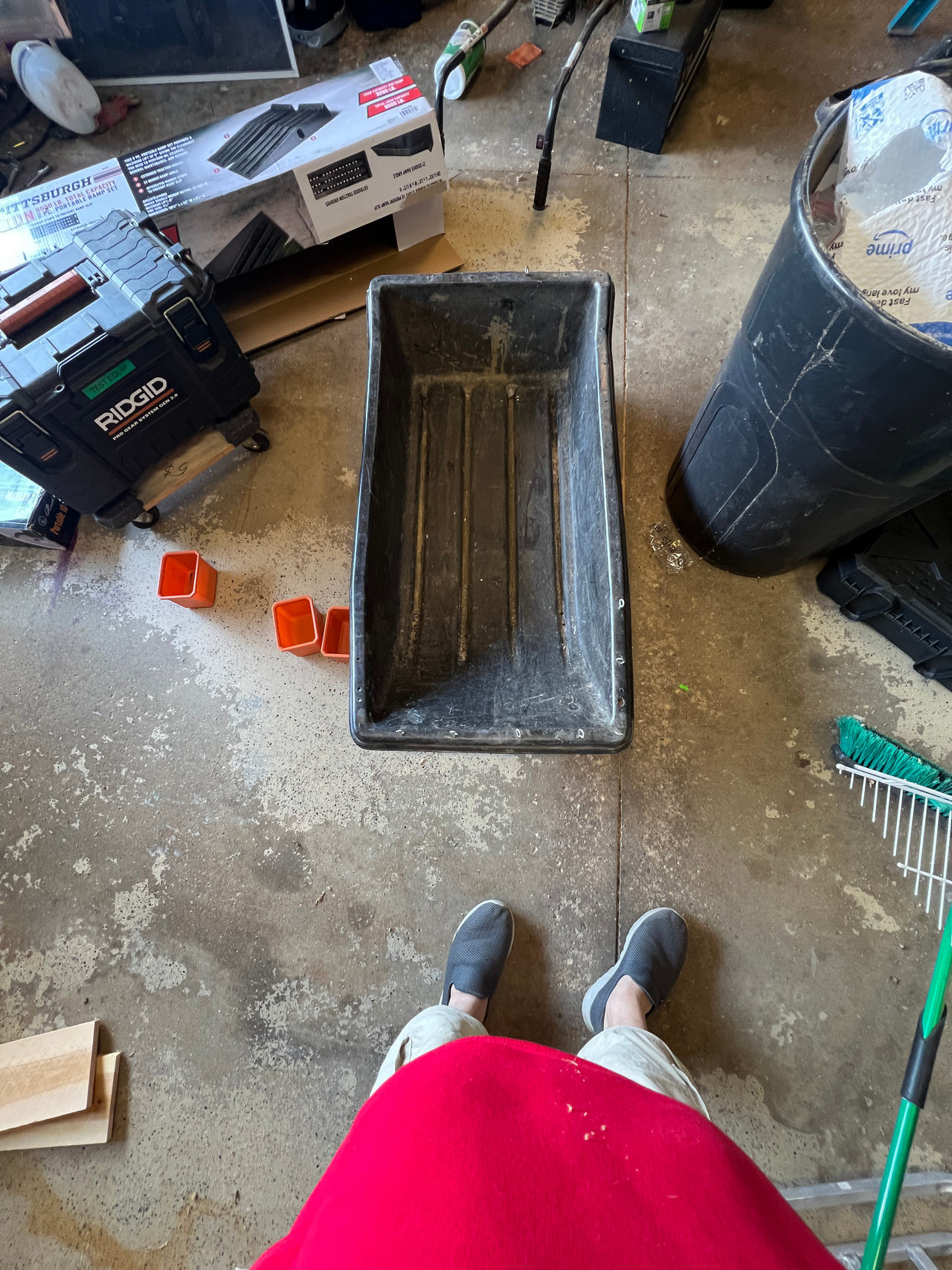 mixing tub