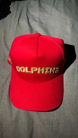 Red Dolphins Baseball Cap - Image 2