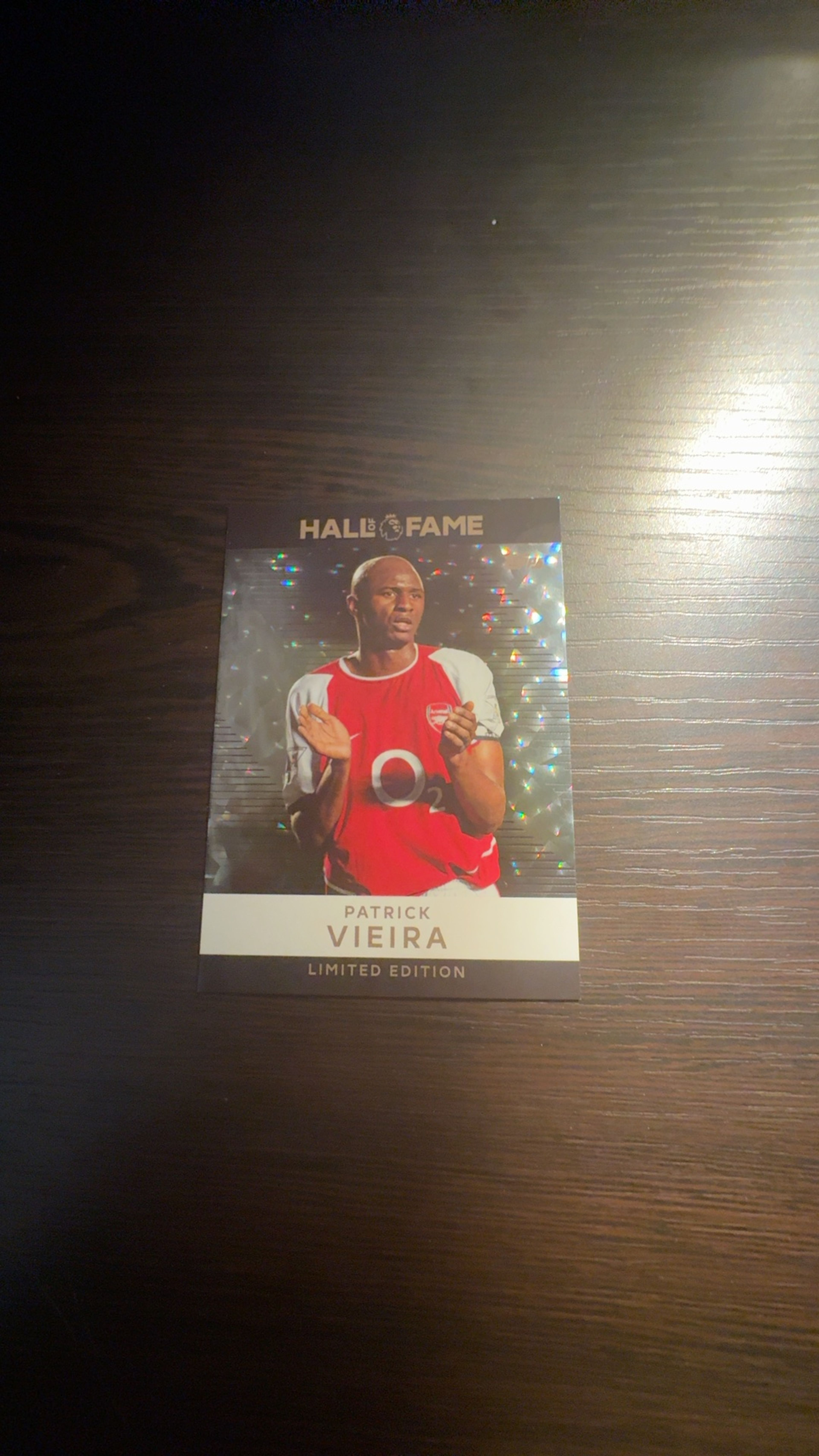 Topps Premier League 2026 Hall of Fame Patrick Vieira Card