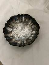 Vintage Scalloped Silver Plate Bowl - Image 3