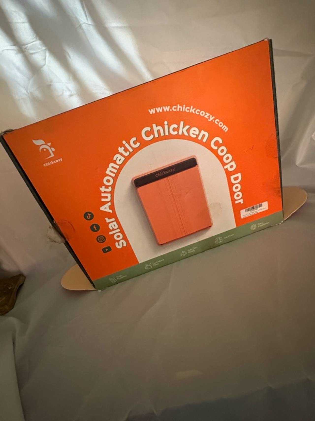 Chickcozy Solar Powered Automatic Chicken Coop Door