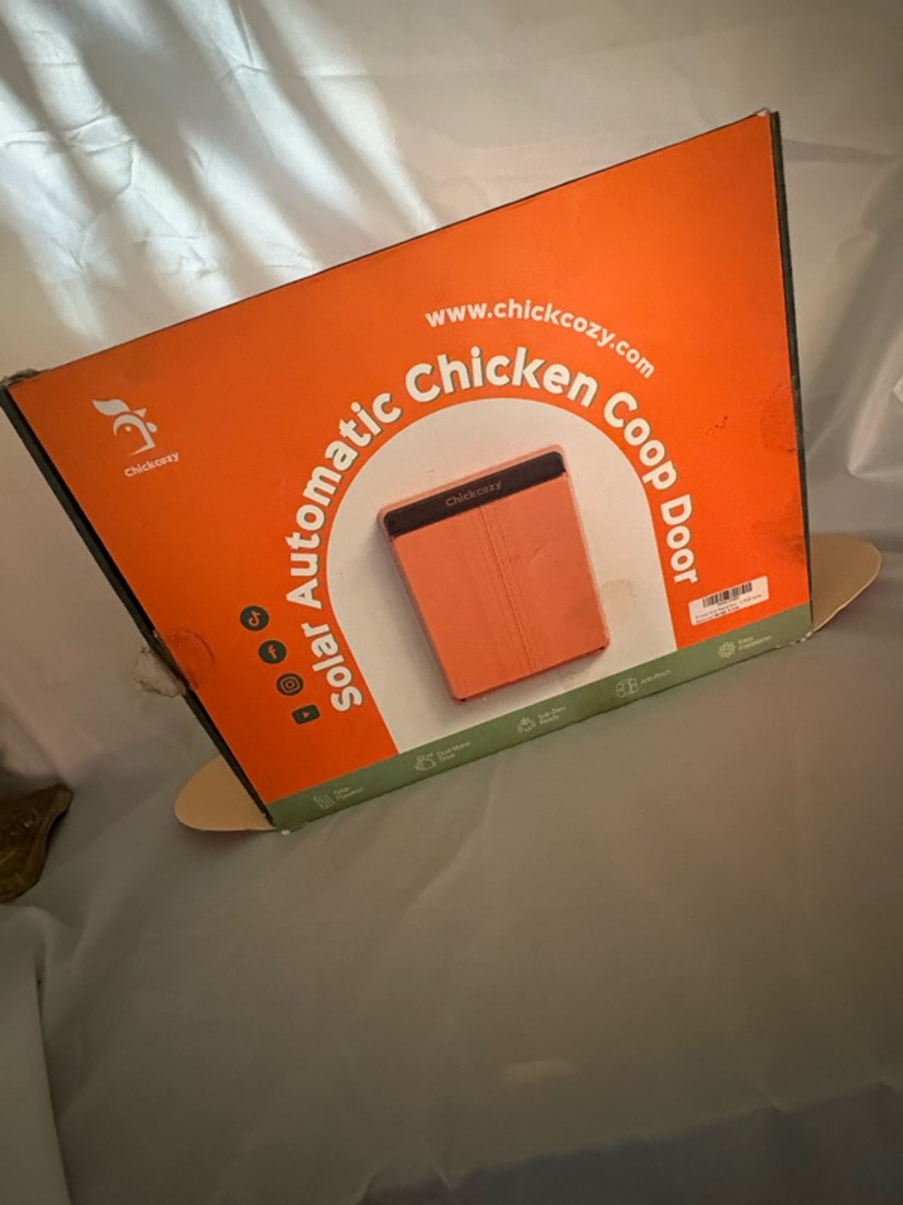 Chickcozy Solar Powered Automatic Chicken Coop Door