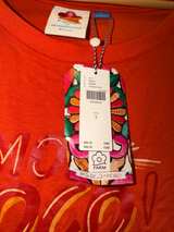 Farm for Anthropology Rio Graphic Print T-Shirt Red - Image 8
