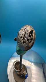 Benrus BB 4 17-Jewel Watch Movement with Signed Dial. Running - Image 2