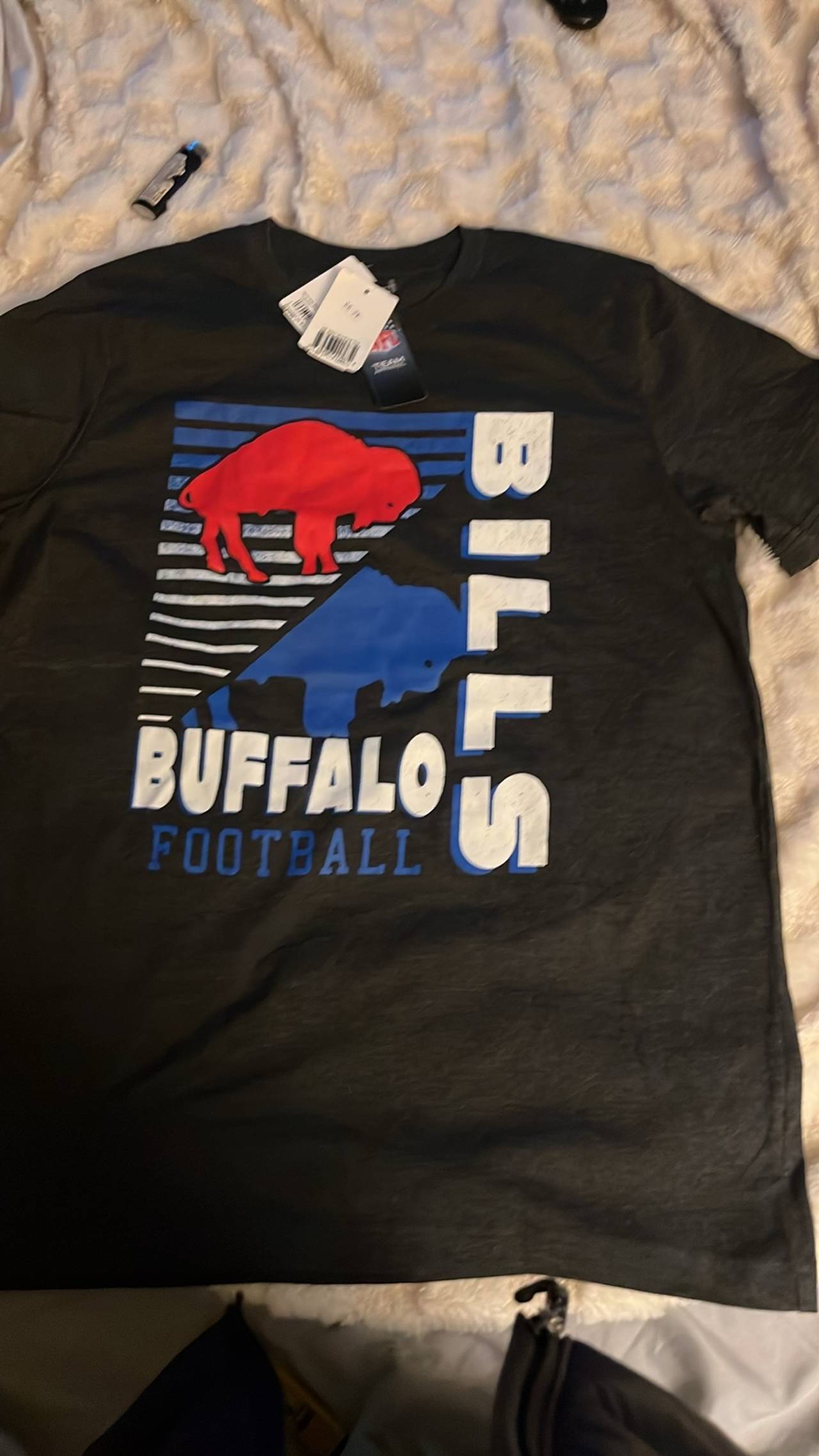 Buffalo Bills Split Logo Graphic T-Shirt