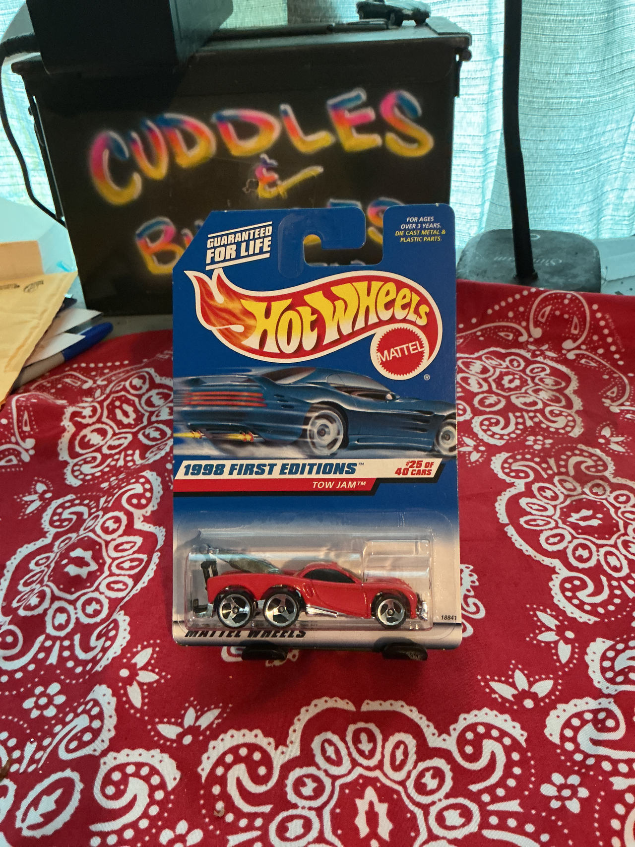 Hot Wheels 1998 First Editions Tow Jam
