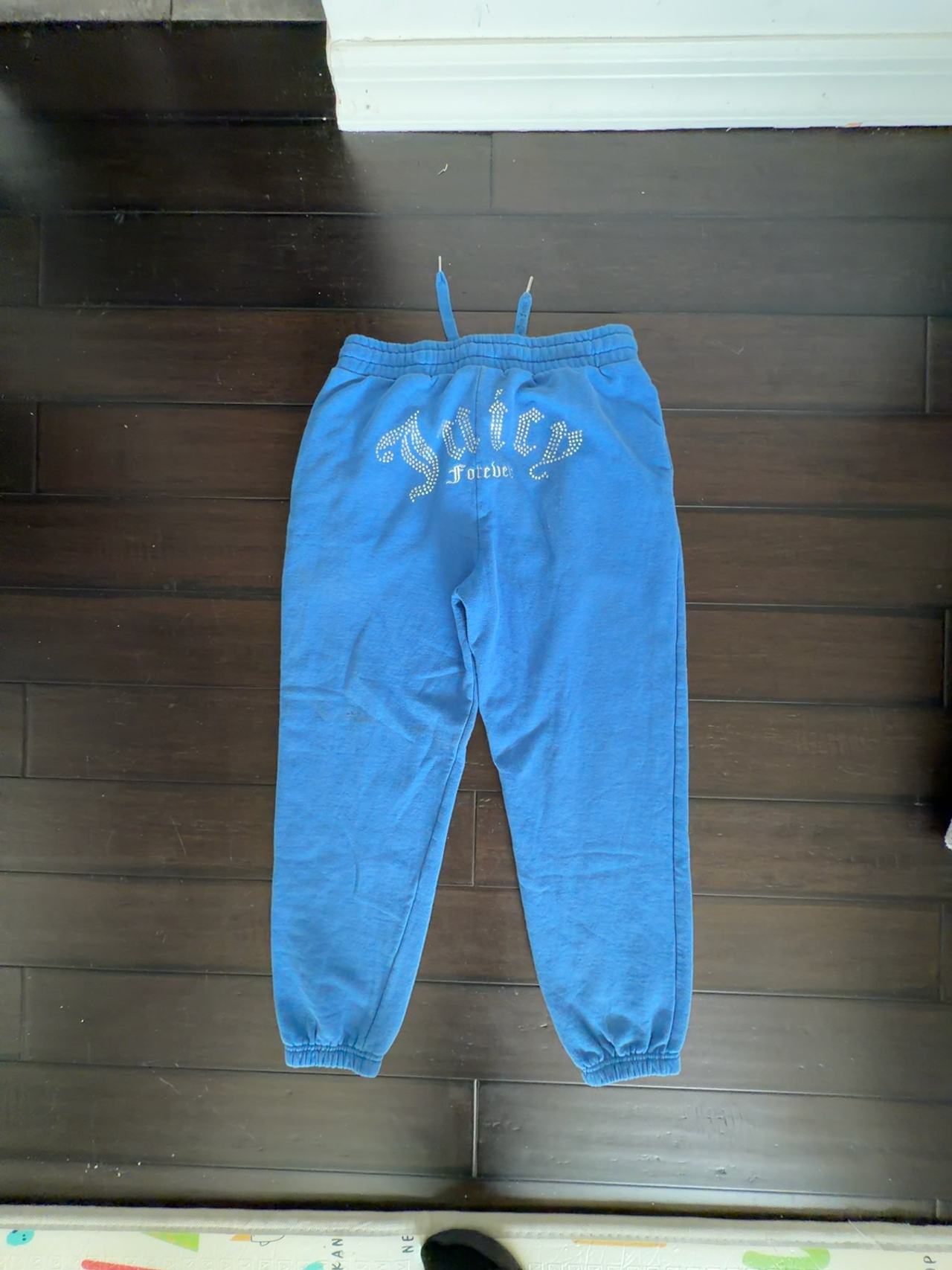 Juicy Couture Track Pants Light Blue Size XL Juicy Forever Women’s Sweatpants 