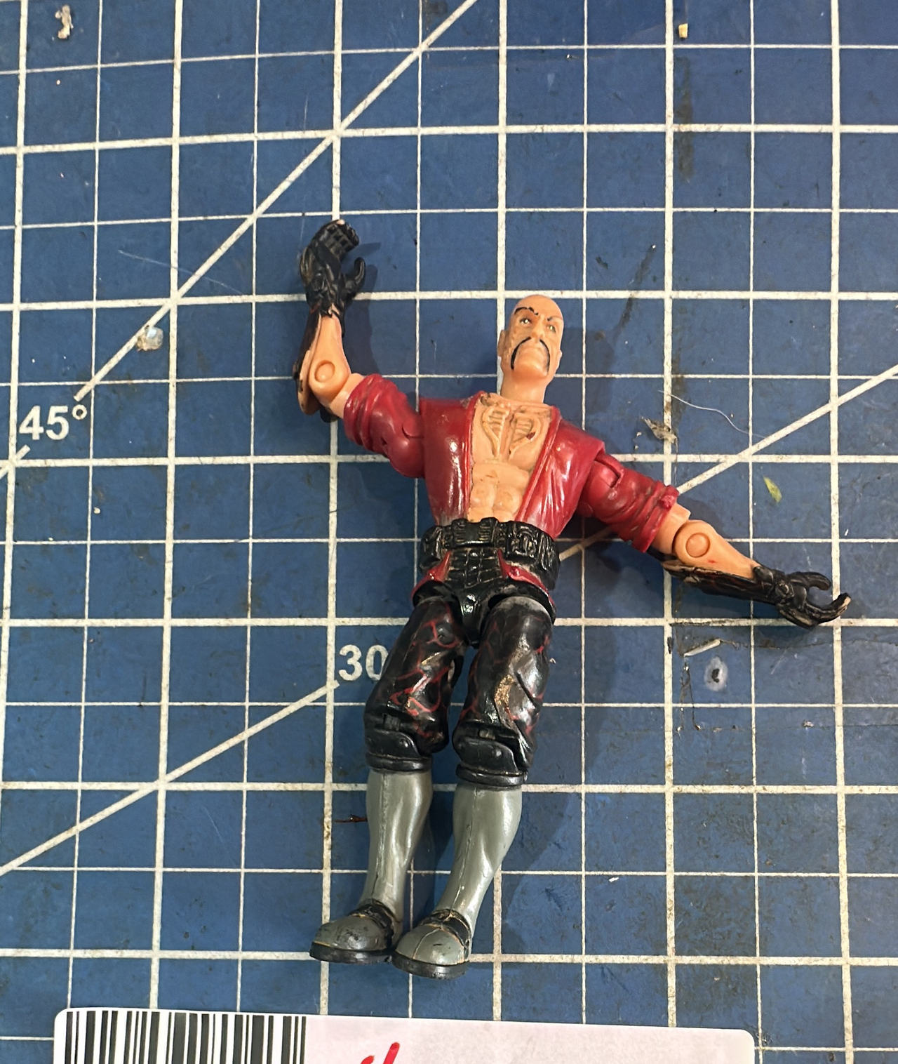 G.I. Joe Dr. Mindbender Action Figure 108