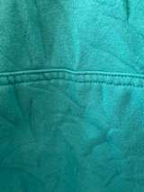 The North Face Women's Teal Blue Hoodie Large - Image 5
