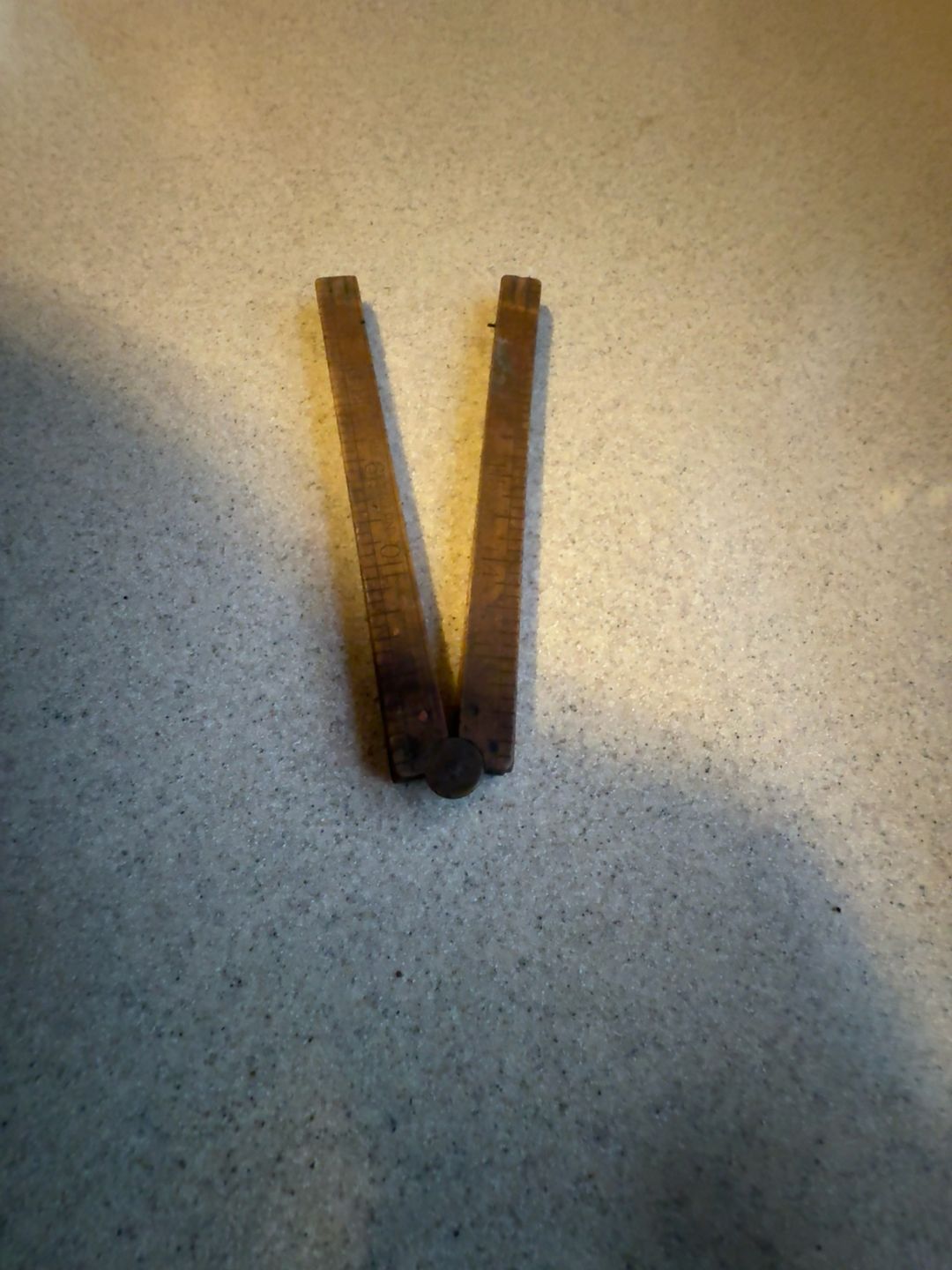 Stanley No. 62 Boxwood Folding Ruler 2ft