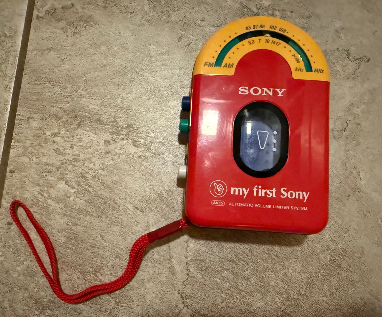 Sony My First Sony WM-F3030 Walkman Cassette Player