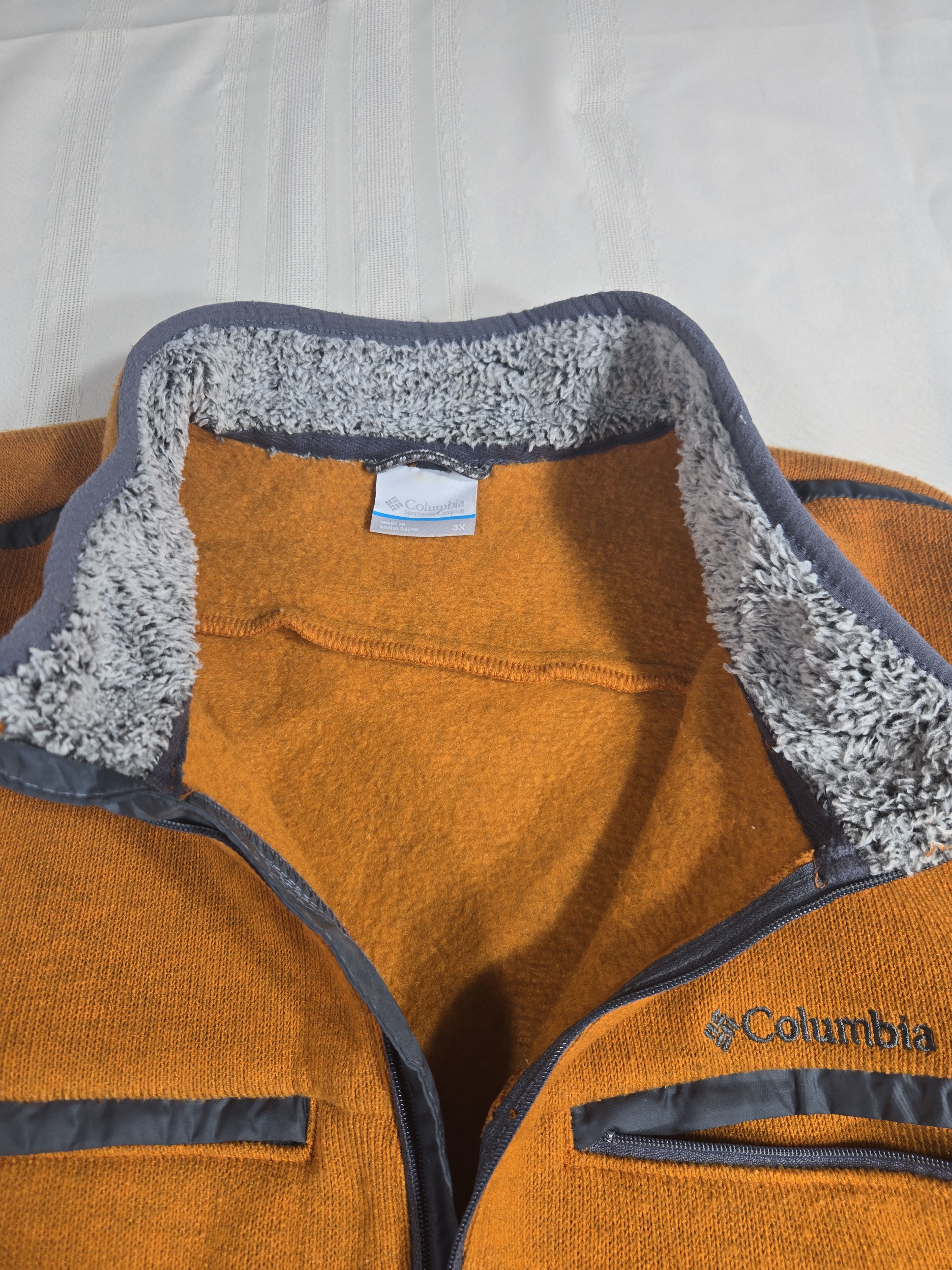 Vintage Columbia Men's Steens Mountain Full Zip Fleece Jacket 3XXXL - Image 6