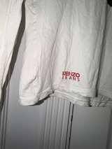 Kenzo Jeans Big Heart Long Sleeve Shirt Size Medium - Image 3