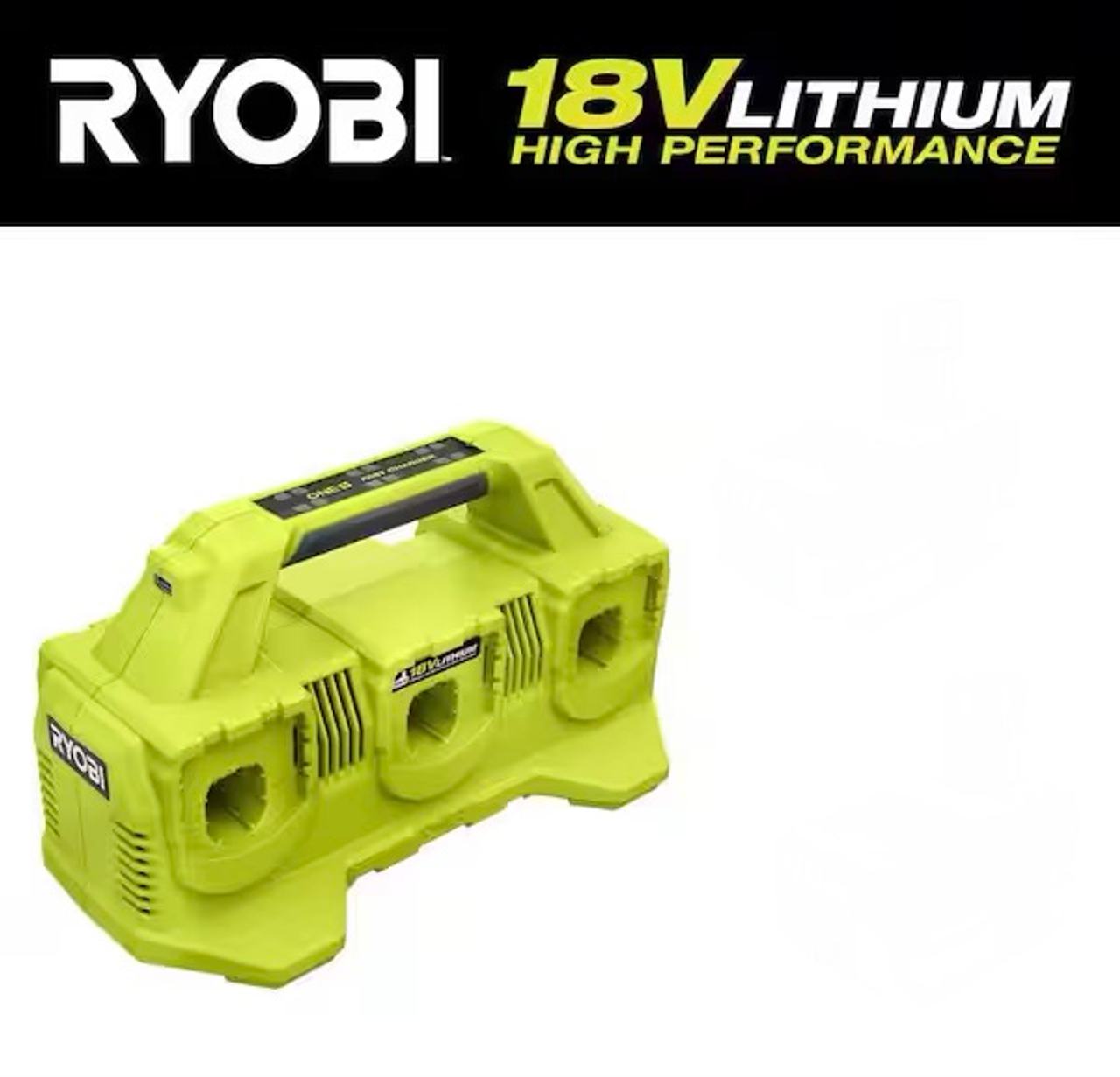 RYOBI ONE+ 18V 6-Port Fast Charger