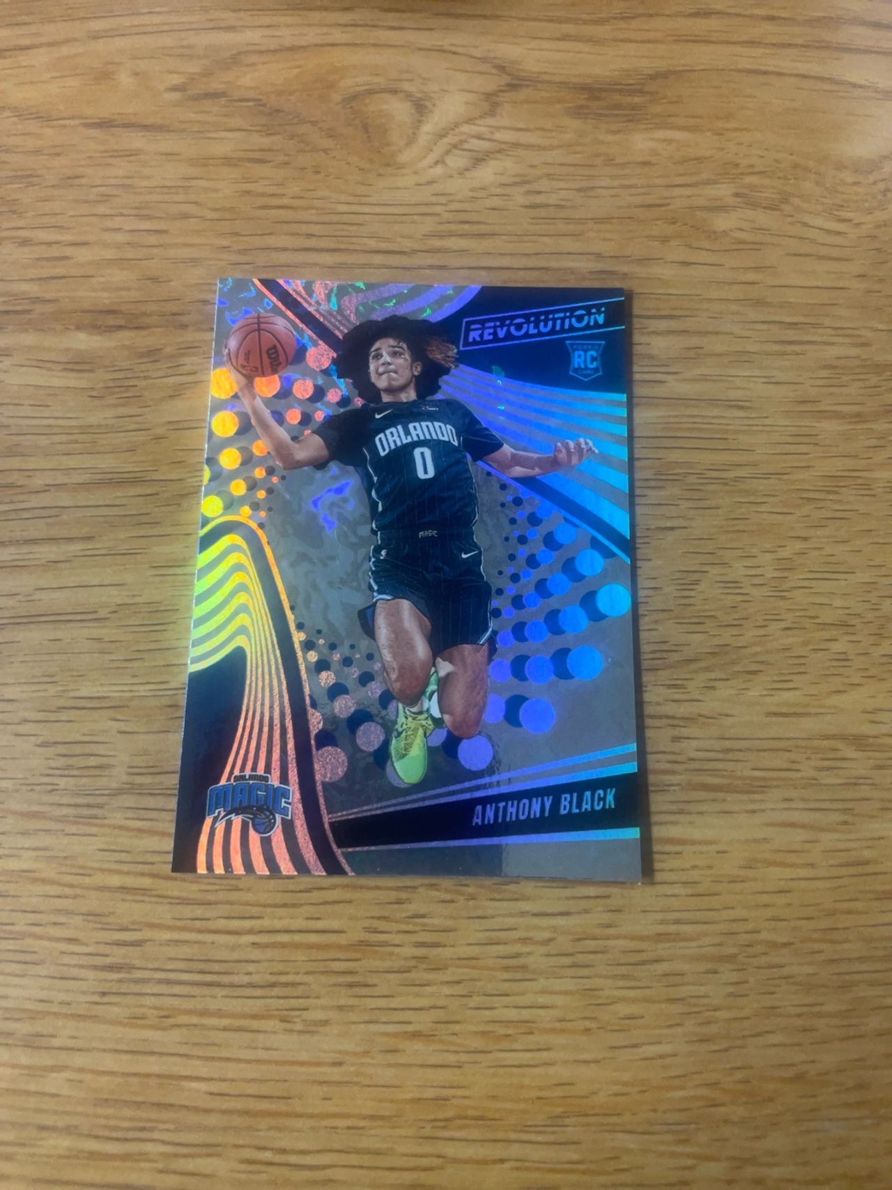 Panini Revolution 2023-24 Anthony Black Rookie Card Avalanche Parallel Magic