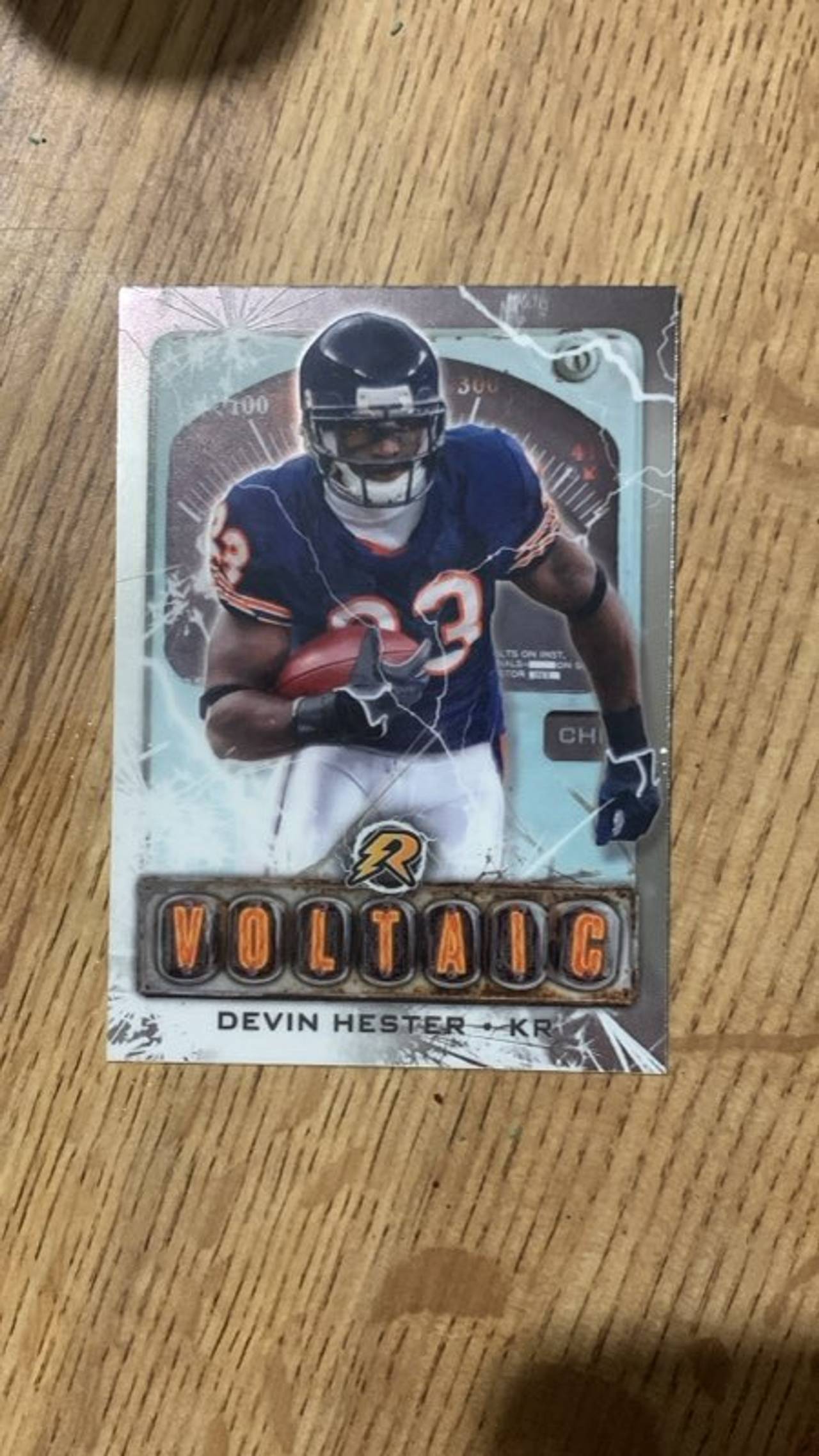 Devin Hester Voltaic Trading Card