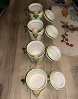 Metro Marketing, vintage NEW OLD STOCK Lemon Tree 4 Canister set. NEW in box.  - Image 6