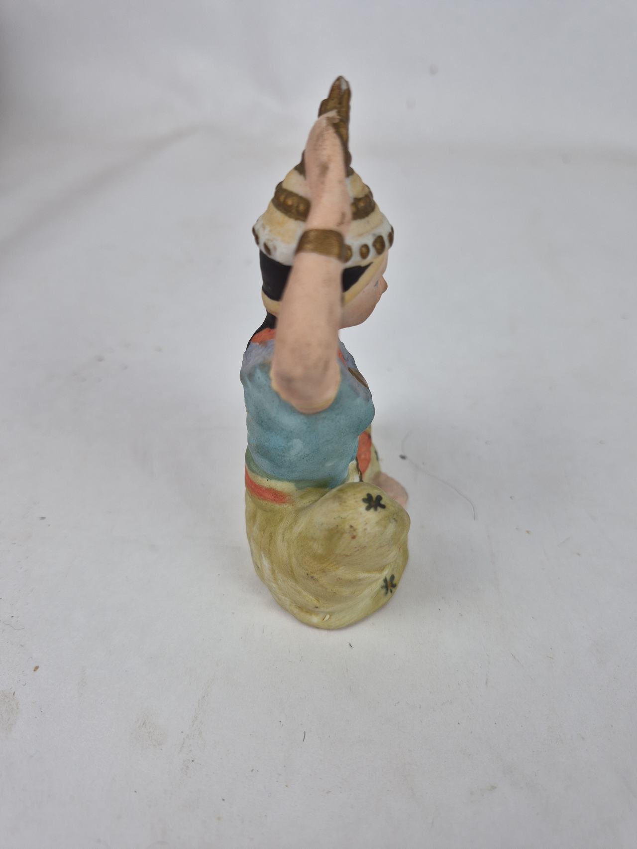 Vintage Porcelain Thai Dancer Figurine 4"x2½" in very good condition condition