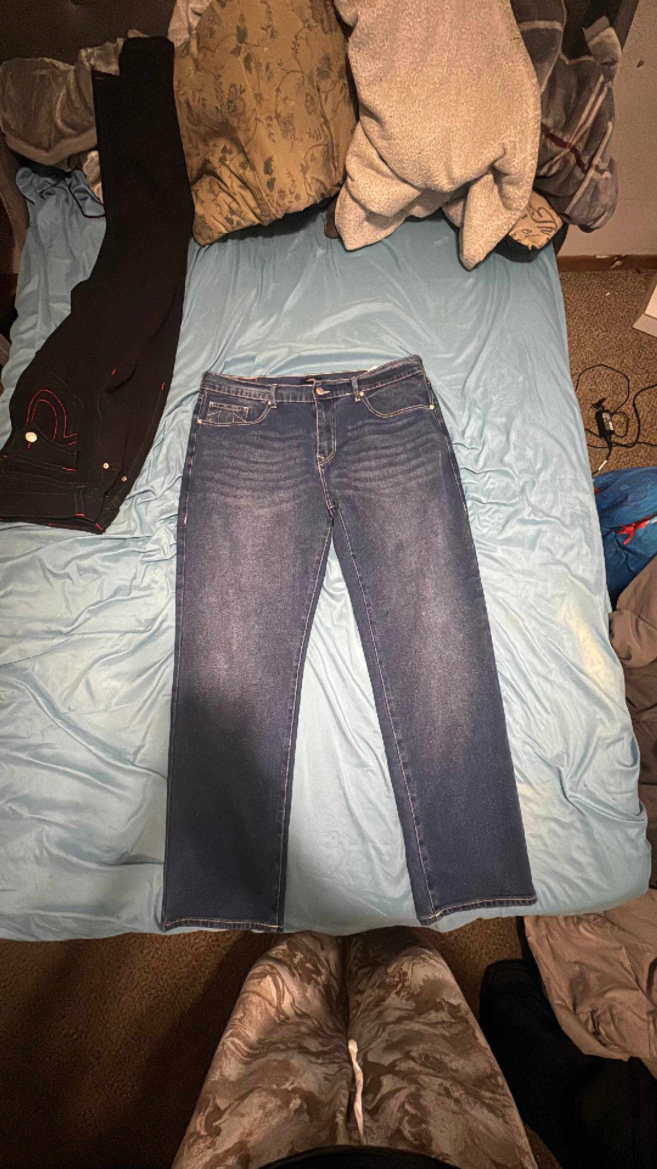 Freenote Avila Slim Taper Memphis Blue Denim Jeans