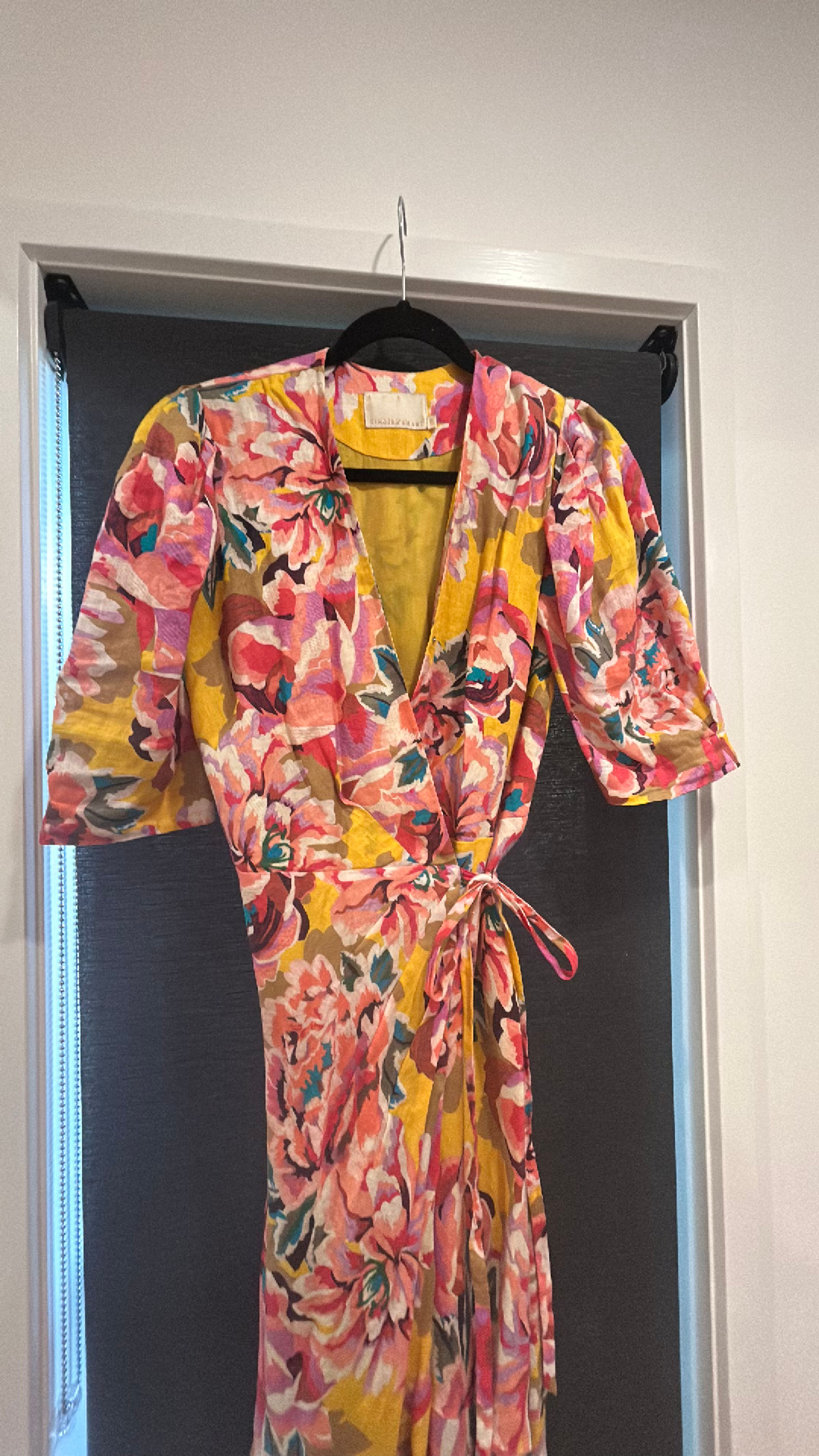 Floral Wrap Dress - Image 3
