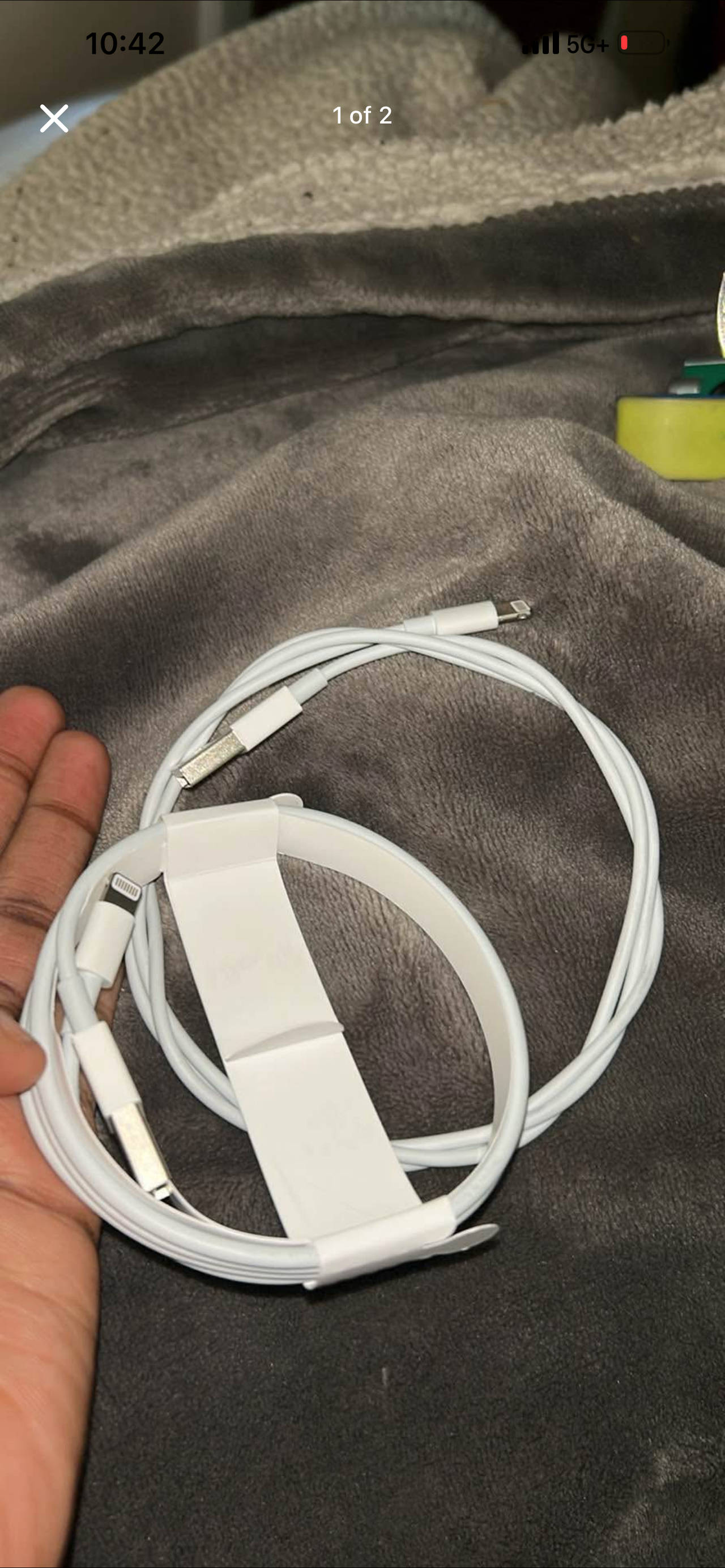 Apple Lightning to USB Cable