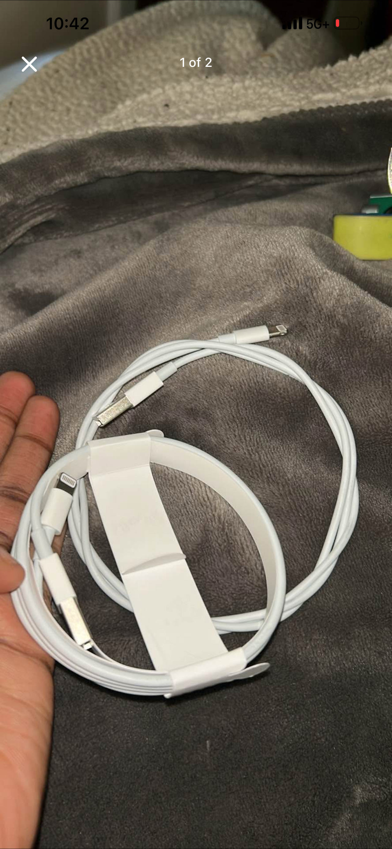 Apple Lightning to USB Cable