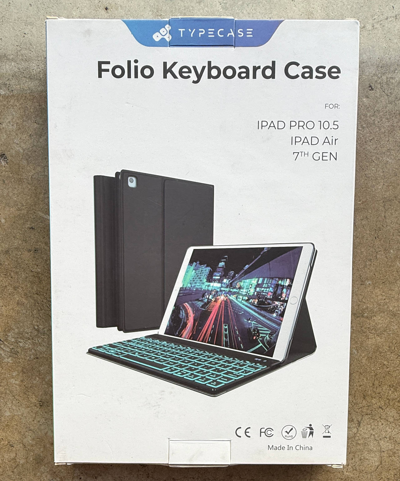 Typecase Folio Keyboard Case for iPad Pro 10.5 & iPad Air 3rd Gen