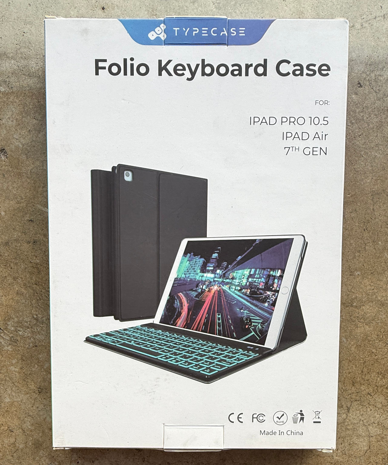 Typecase Folio Keyboard Case for iPad Pro 10.5 & iPad Air 3rd Gen