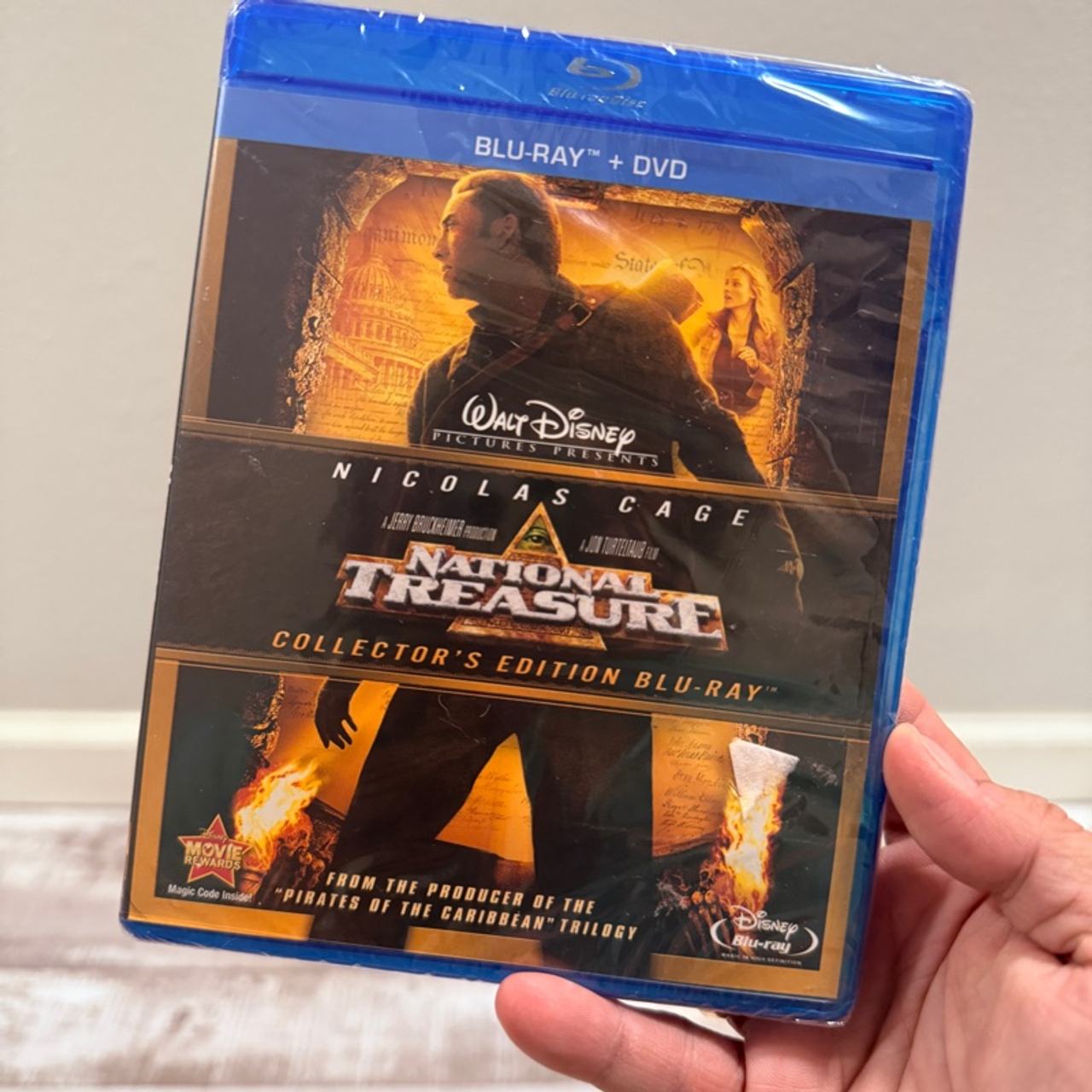 Disney National Treasure 2-Disc Collector's Edition BLU-RAY AND DVD SEALED