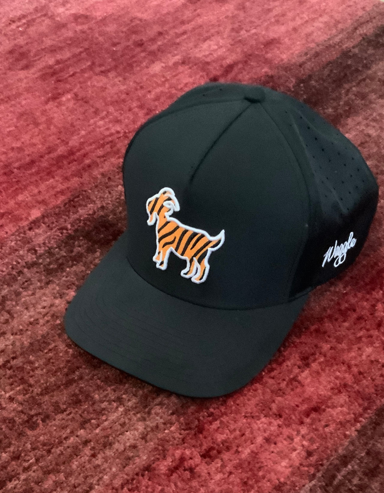 Waggle Golf Tiger Goat Snapback Hat