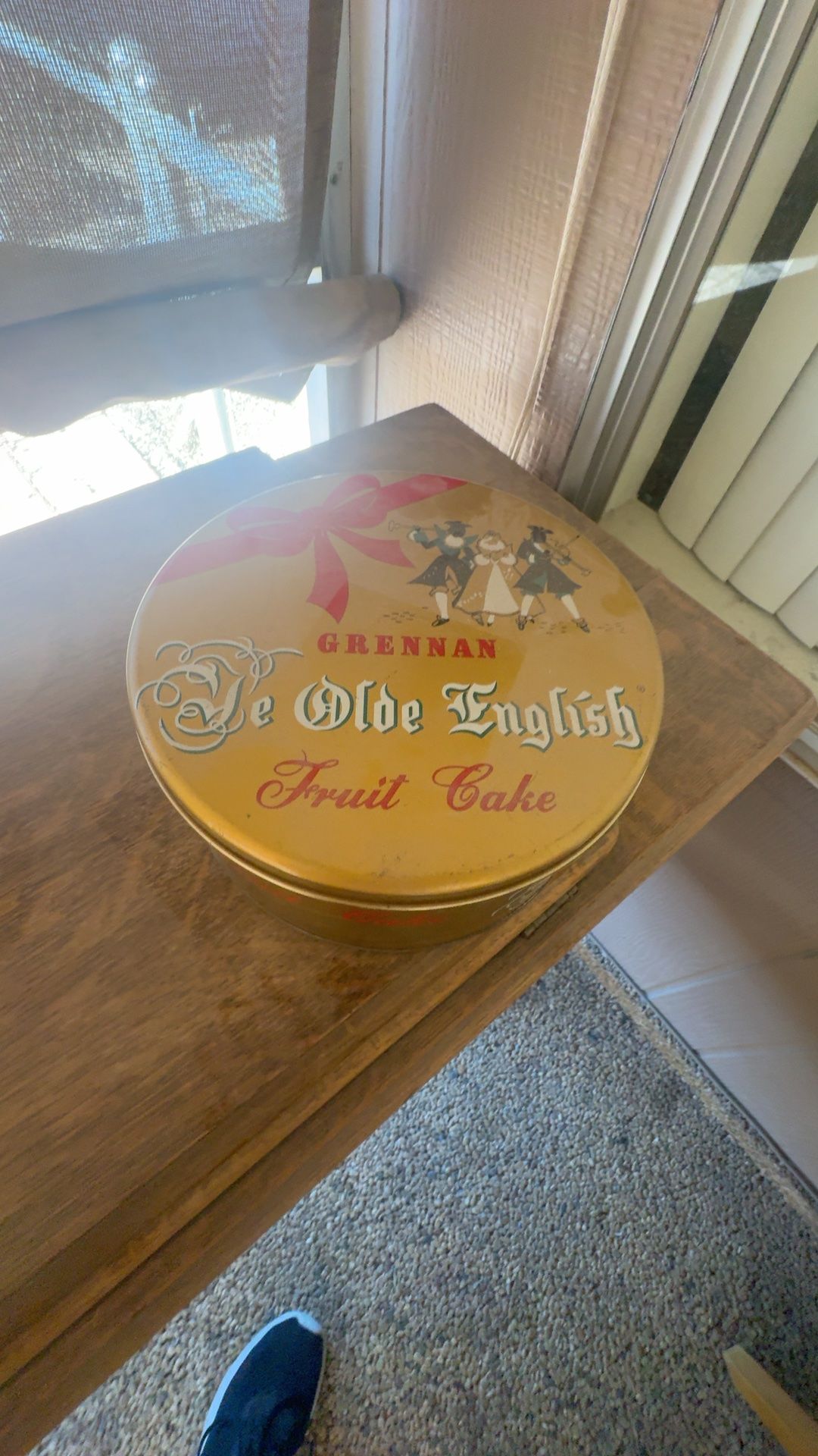 Grennan Ye Olde English Fruit Cake Tin