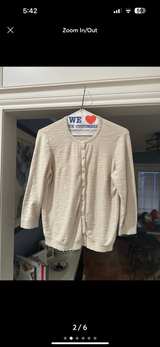 Women's Cream Cardigan Sweater - Image 2