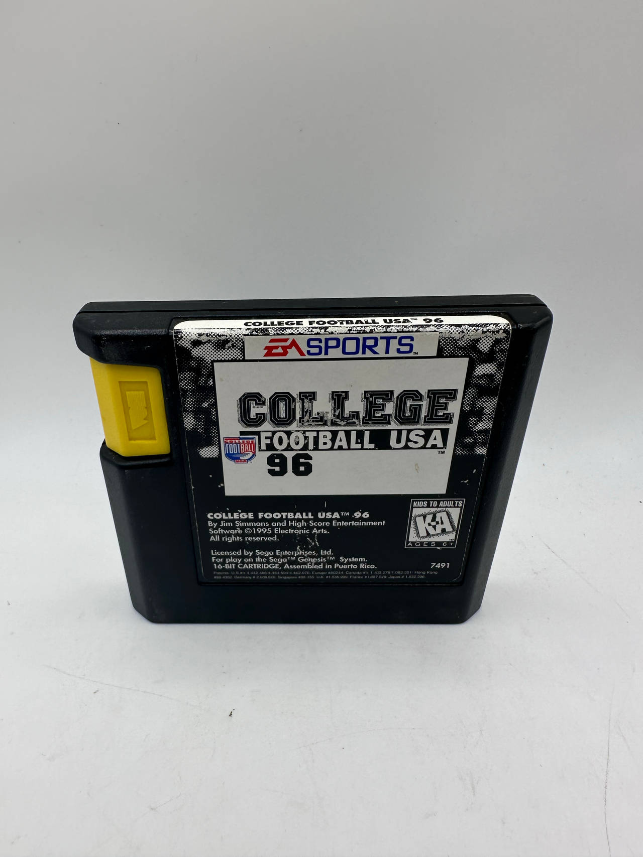 College Football USA 96 - Sega Genesis