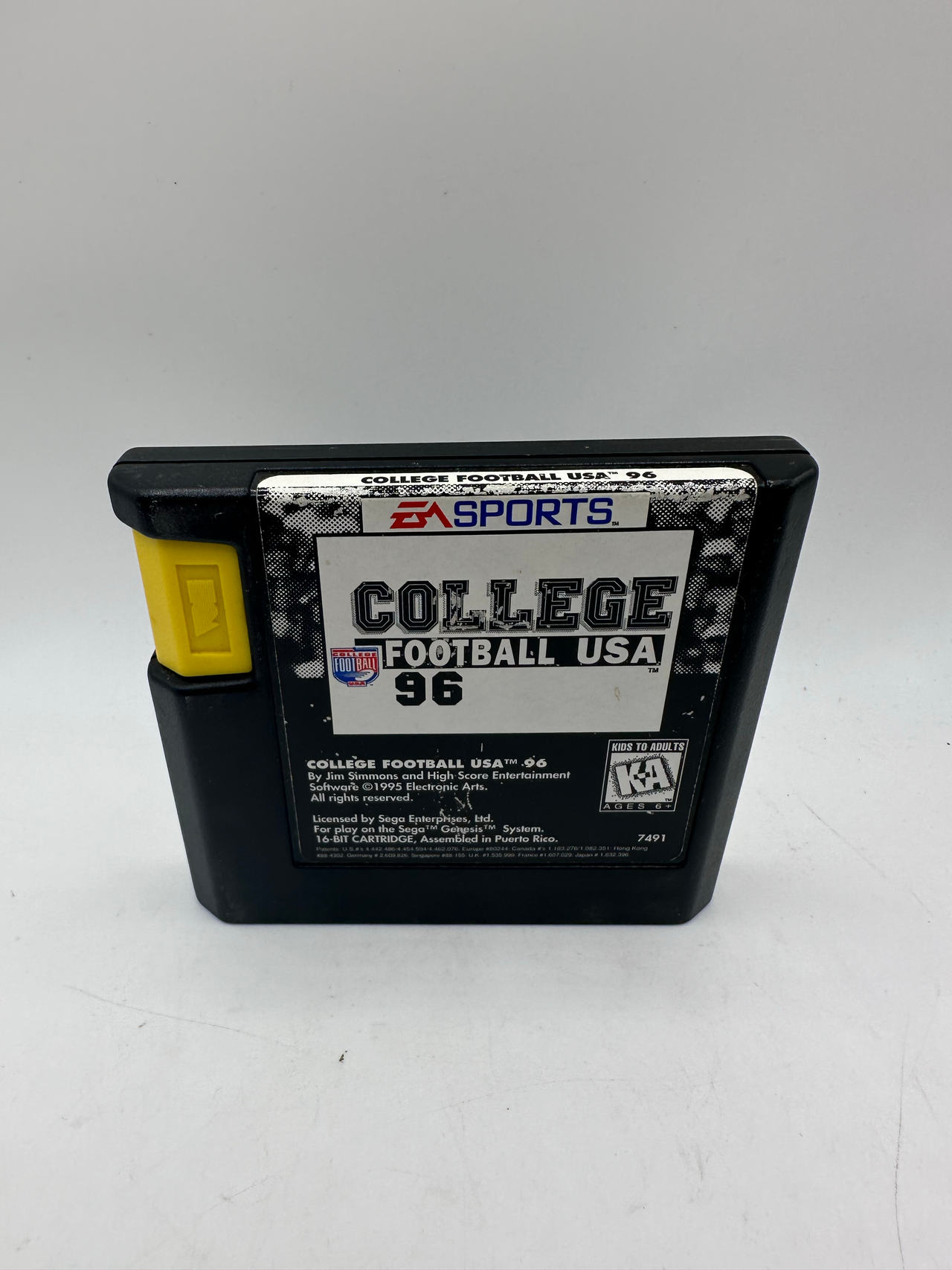 College Football USA 96 - Sega Genesis