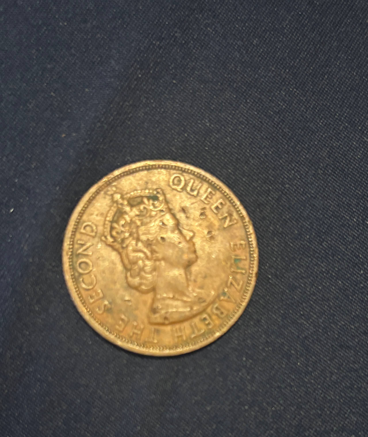 Hong Kong 10 Cents Queen Elizabeth II Coin