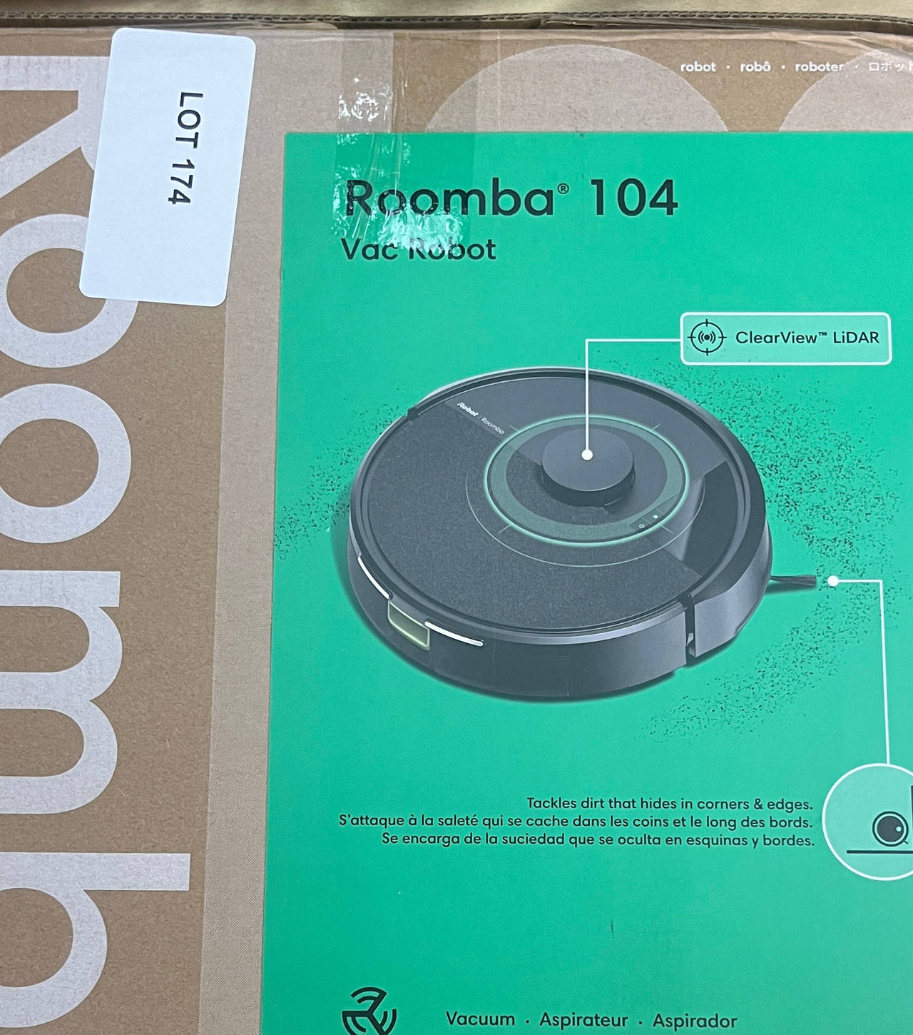 iRobot Roomba 104 Vac Robot