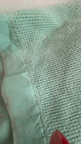Vintage Waffle Weave Baby Blanket with Trim - Image 2