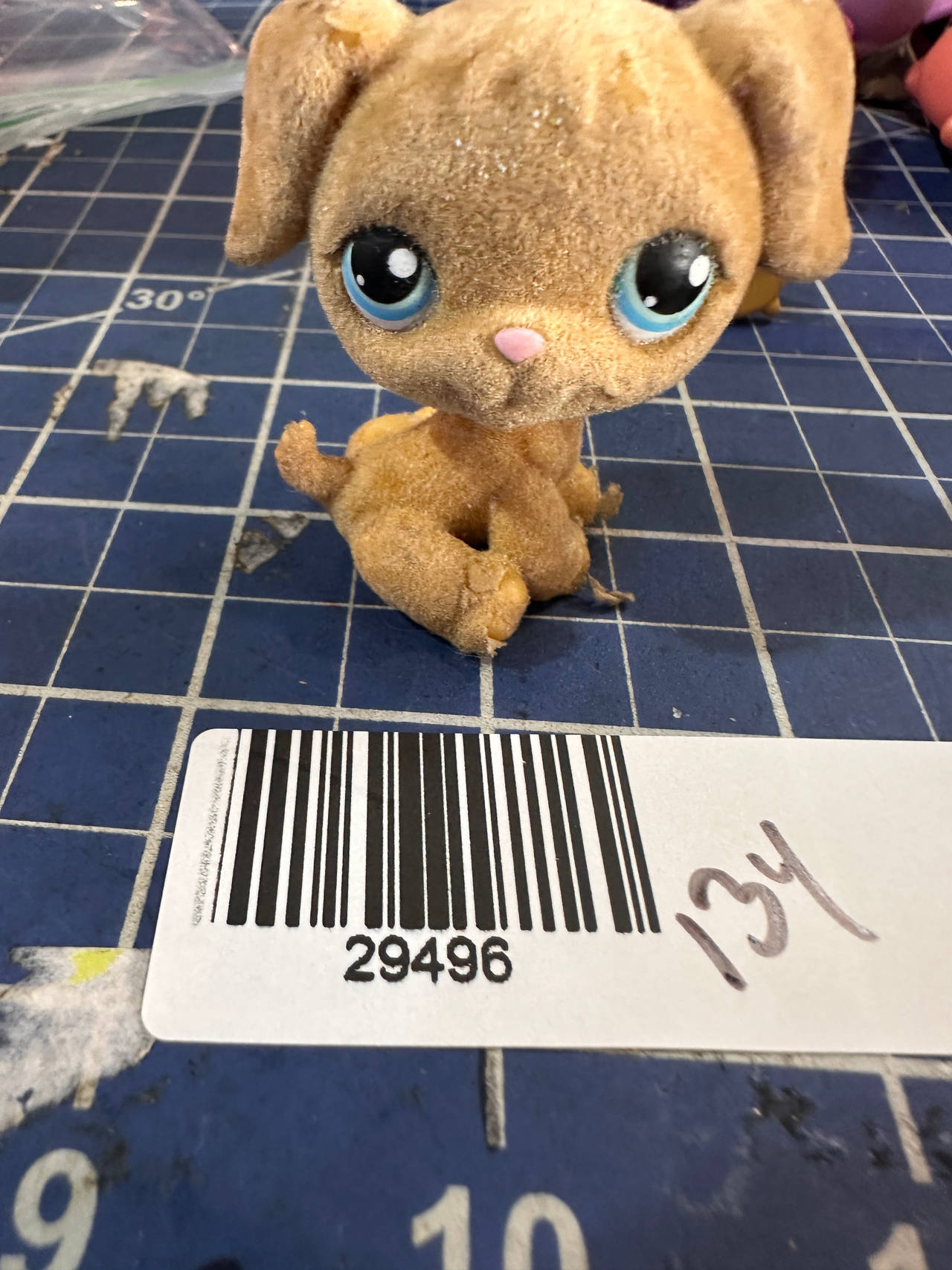 Littlest Pet Shop Fluffy Labrador Dog #134