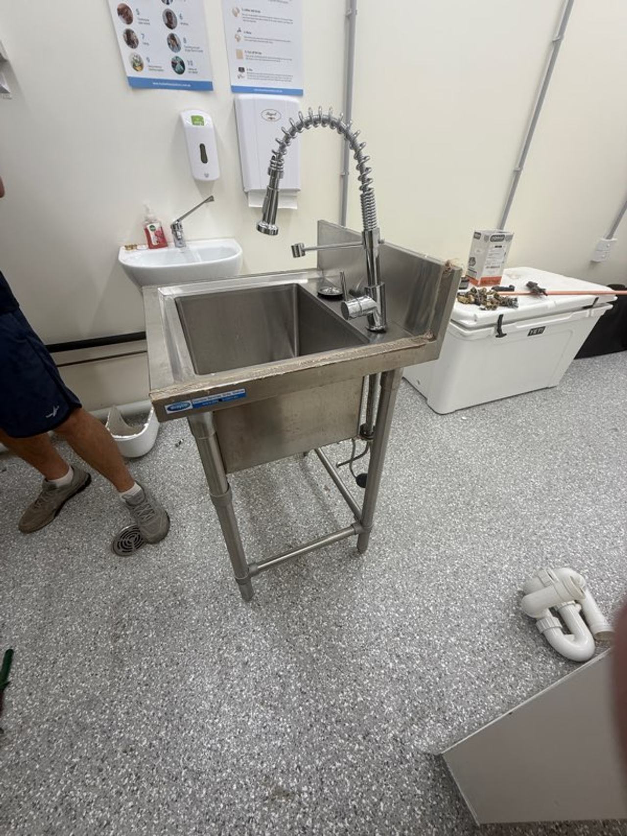 Commercial Stainless Steel Utility Sink