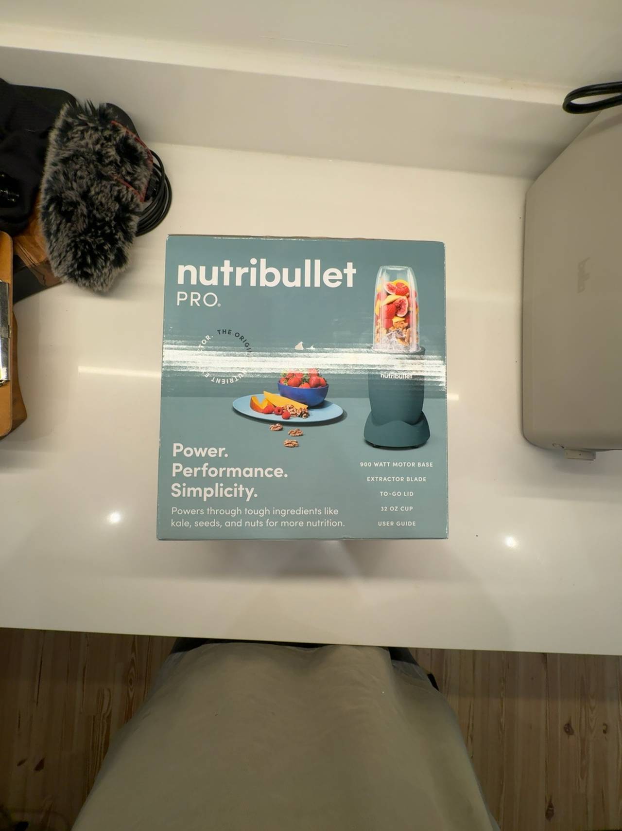 NutriBullet Pro 900W Single Serve Blender 32oz Matte Indigo