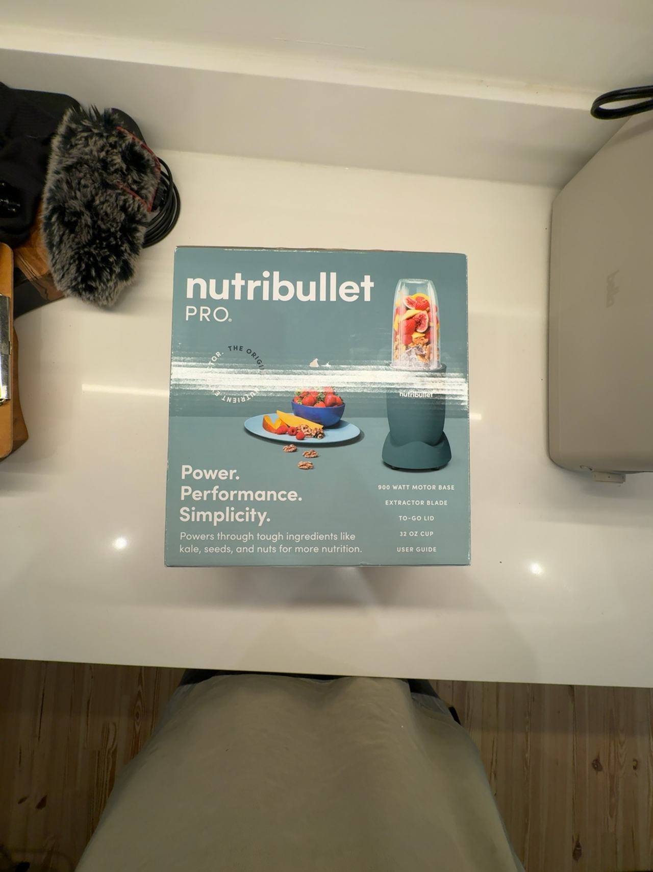 NutriBullet Pro 900W Single Serve Blender 32oz Matte Indigo